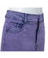 Distressed Layered Denim Skirt